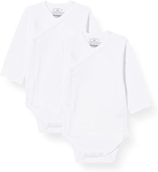 Actual product image Playshoes Wrap-around long-sleeved bodysuit set of 2 size 56 (56)