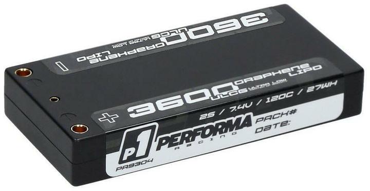 Performa Racing Graphene Lipo Shorty 3600 ULCG 7.4V 120C (7.40 V, 3600 mAh)