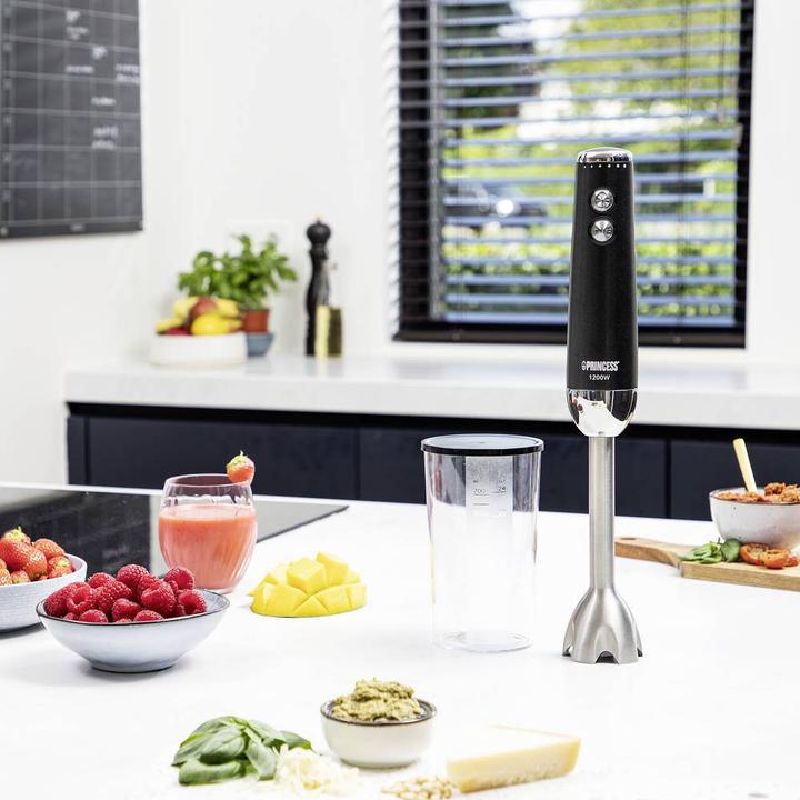 Actual product image Princess 221229 Staafmixer - Hand blender - Extra krachtig - 1200 Watt - Variabele snelheid (EU plug)