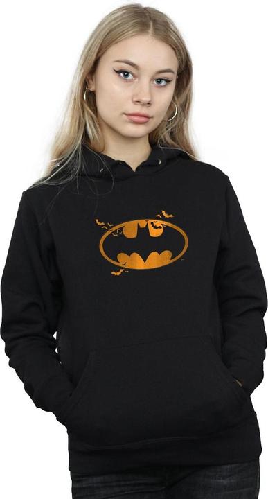 Immagine prodotto Batman Halloween Logo Felpa con Cappuccio Donna (M)