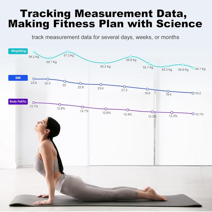 Produktbild Jeetif Körperanalysewaage (180 kg)