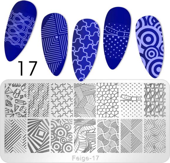 Nagellack24 Nail Art Stamping Feige 17