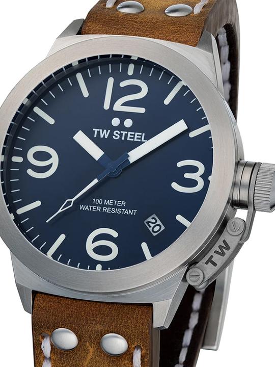 Image du produit TW-Steel CS102 Canteen Montre Homme 45mm 10ATM (Montre analogique, 45 mm)