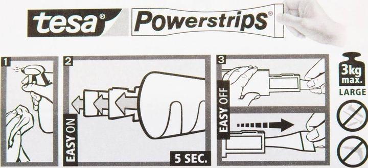 Actual product image tesa Powerstrips
