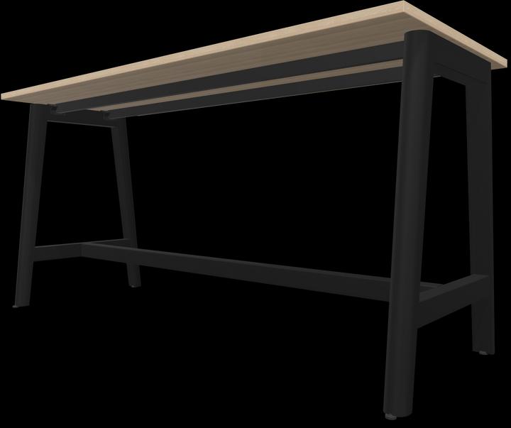 Image du produit Narbutas Table haute en bois Nova (180 x 70 x 90 cm)