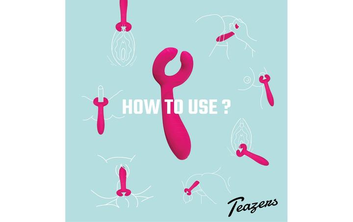 Actual product image Teazers Pair Vibrator