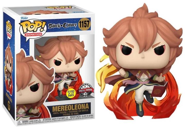 Actual product image Funko POP! Black Clover S1 : Mereoleona (1157) GITD EXM