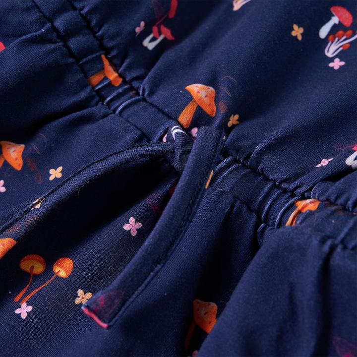 Produktbild VidaXL Kinderkleid Marineblau 104,Material: 92 % Baumwolle. 8 (104)