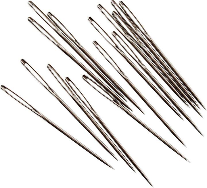 Actual product image Creativ Company Borduurnaalden met Scherpe punt, 5,4cm, 25st.