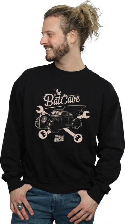 Actual product image Mens Batman The Original Mancave Cotton Sweatshirt (4XL)