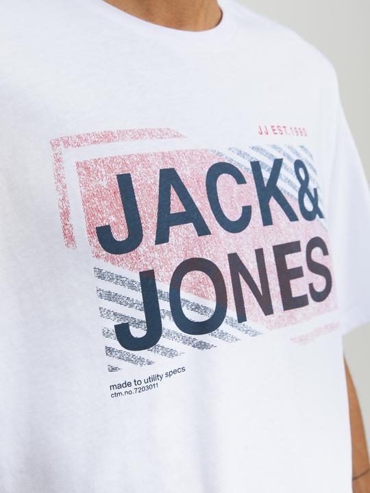 Actual product image Jack & Jones 3-pack Printed Round Neck T-shirt T-shirt (XS)