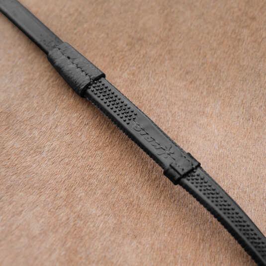 Actual product image Horze Soft Grip rubber reins with bars
