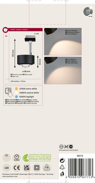 Actual product image Paulmann Urail Spot Aldan (720 lm)