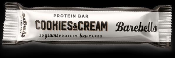 Actual product image Barebells Protein Bar (Cookies and Cream, 1 pcs., 55 g)