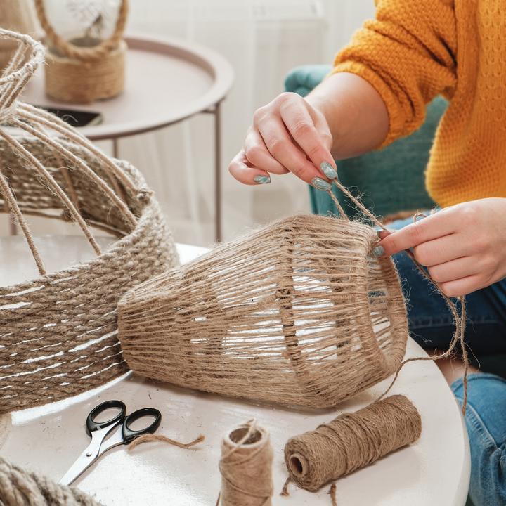 Actual product image Relaxdays 2x jute cord