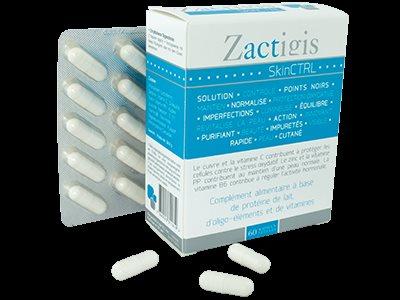Actual product image Zactigis Skinctrl (60 Piece, Capsules, 55 g)