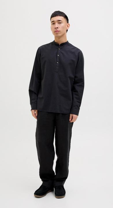 Produktbild Jack & Jones Jjesummer Half Placket Shirt Ls Sn (XL)
