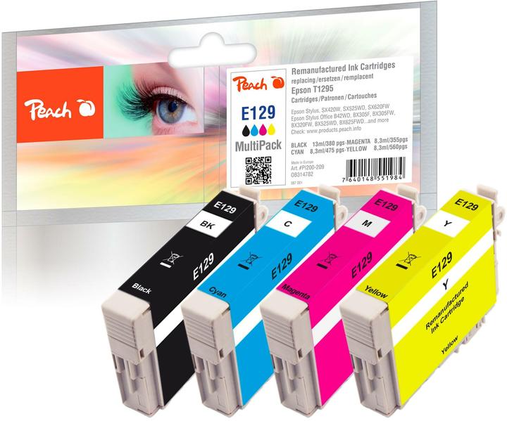 Immagine prodotto Peach T1295 MultiPack Retail Comp. (M, FC, C, Y)
