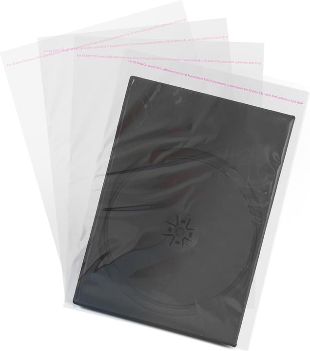 Actual product image MediaRange DVD PLASTIC CASE (100) BOX01 Empty Cases transparent