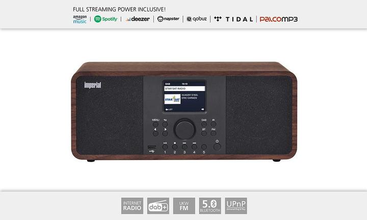 Actual product image Imperial Dabman i205 (Web radio, DAB+, VHF, FM, Bluetooth, Wi-Fi)
