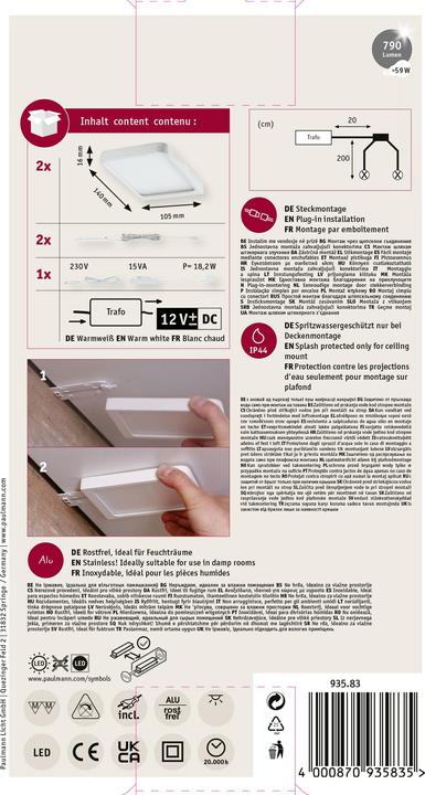 Image du produit Paulmann EBL Furniture LED Vane (450 lm)