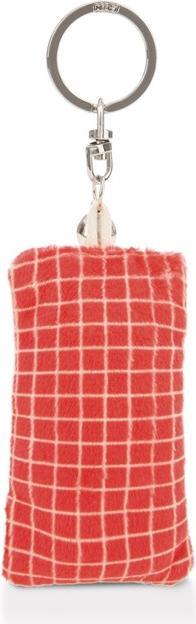 Actual product image Magni NICI Schlüsselanhänger Mini Plüschkissen Komm, lass uns zu weit gehen mit Glöckchen 8cm