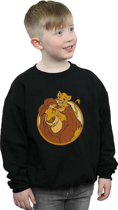 Actual product image Disney Boys The Lion King Mufasa And Simba Sweatshirt (152, 158)