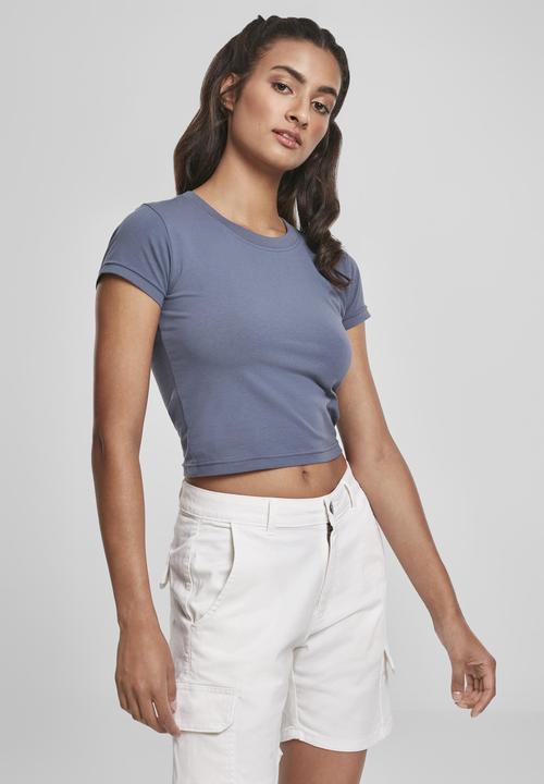 Actual product image Urban Classics Ladies Stretch Jersey Cropped Tee (M)