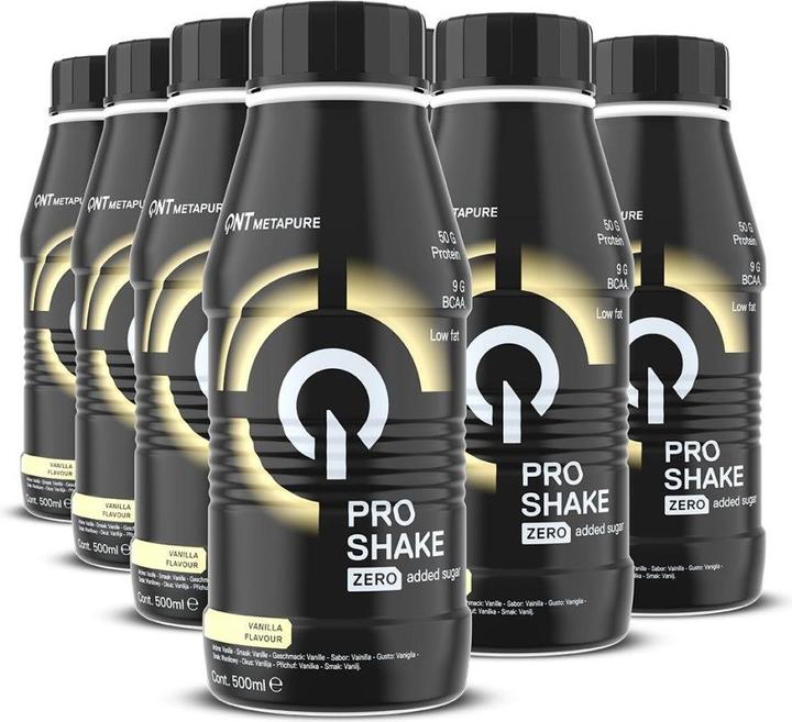 Actual product image QNT Pro Shake Low Carb Protein Drink Vanilla liq (Vanilla, 12 x)