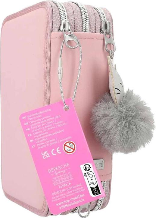 Immagine prodotto Depesche Astuccio a 3 scomparti con gattino e penne TOPModel