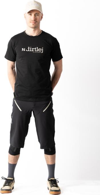 Produktbild dirtlej Casual T-Shirt, schwarz/grau, L (L)