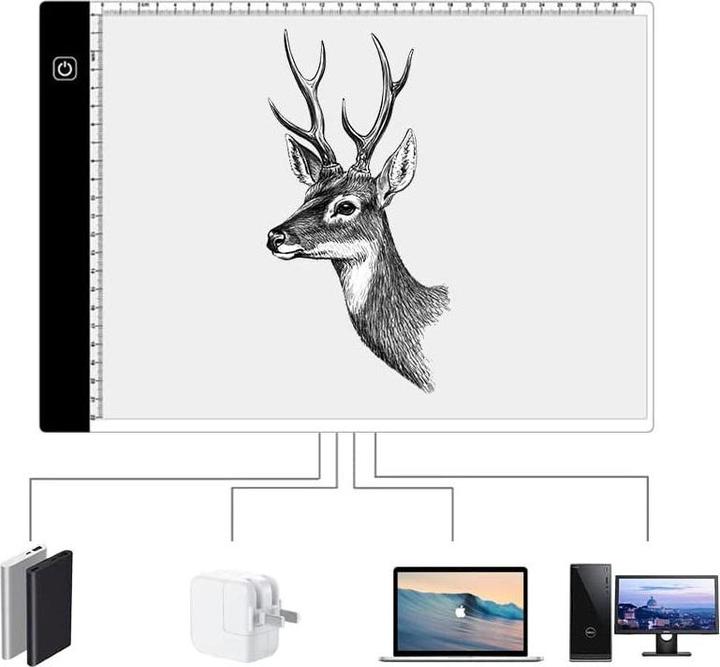 Produktbild I Am Creative LED Zeichenbrett (46 x 34 cm)