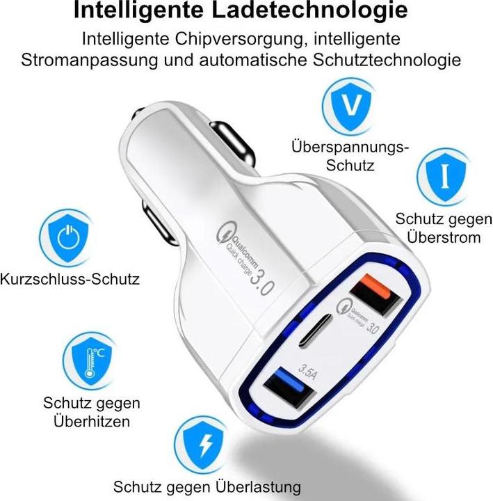 Actual product image Hermex Car USB charger Car USB adapter Car USB charger Car USB adapter