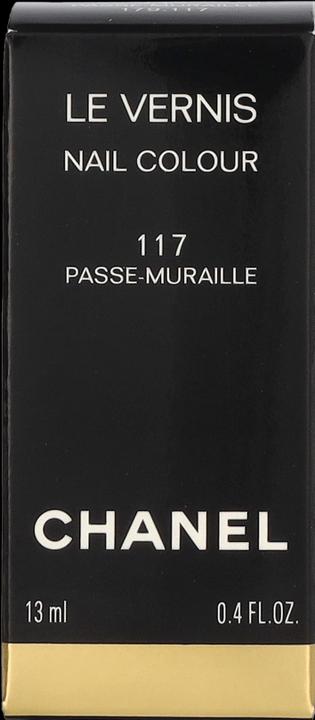Actual product image Chanel Le Vernis 117 Passe M. (117 Passe-Muraille, Colour paint)