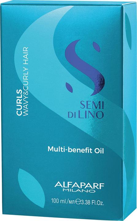 Produktbild Alfaparf Semi Di Lino Curls Multi-Benefit Oil (100 ml)