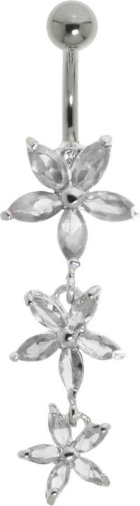 Immagine prodotto Bijouteria Piercing ventre (Acciaio inossidabile, Argento 925, Vetro (di orologio))