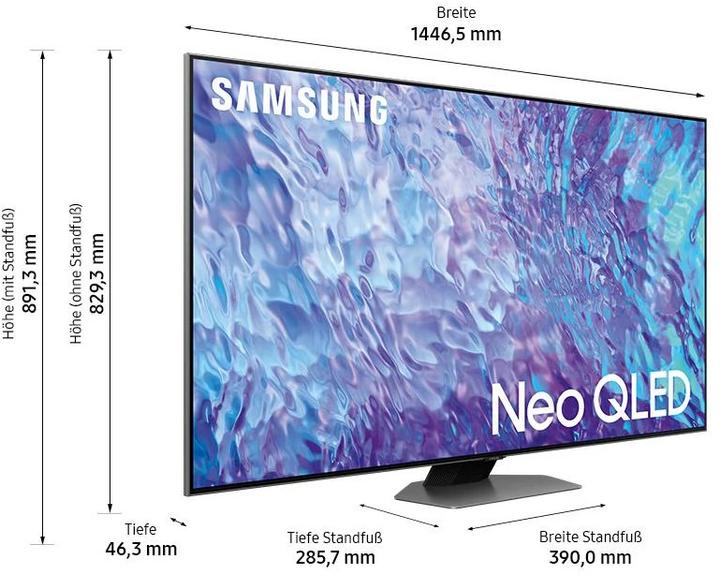 Produktbild Samsung QE65Q80C (65", Q80C, QLED, 4K, 2023)