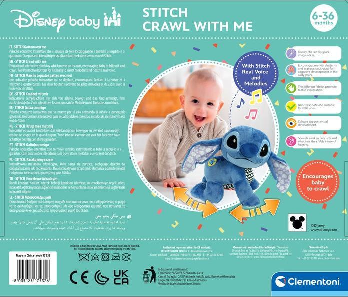 Actual product image Clementoni Stitch - Krabbel mit mir (26 cm)