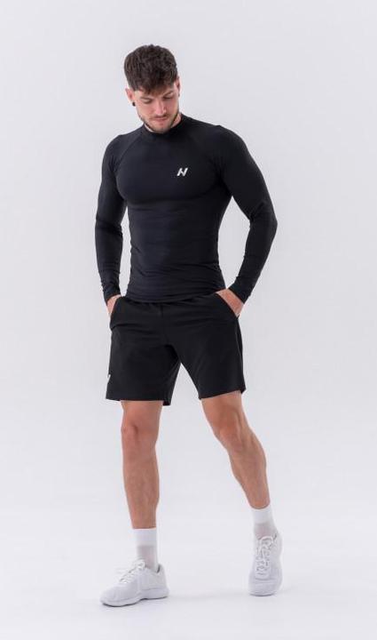 Produktbild Nebbia Functional T-shirt with long sleeves "Active" 328 black (XL)