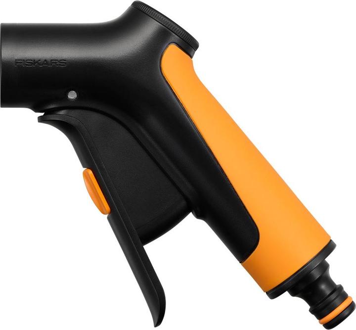Produktbild Fiskars Sprühpistole Multi, 5 Funktionen, Stufenlos regelbarer Durchfluss, Mit Frontregler und Ein/A