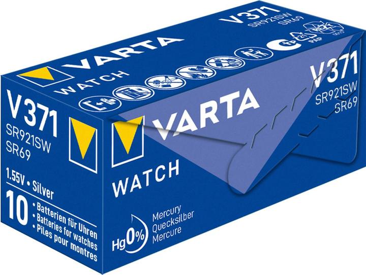 Image du produit Varta V371 (1 pcs, SR69, 30.44 mAh)