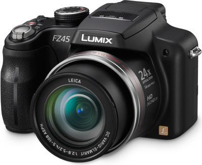Immagine prodotto Panasonic Lumix FZ45, 14MP, zoom 24x, filmati HD, nero (1/2,3'')