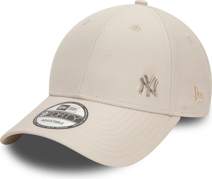 Produktbild New Era 9Forty Strapback Cap - New York Yankees stone beige