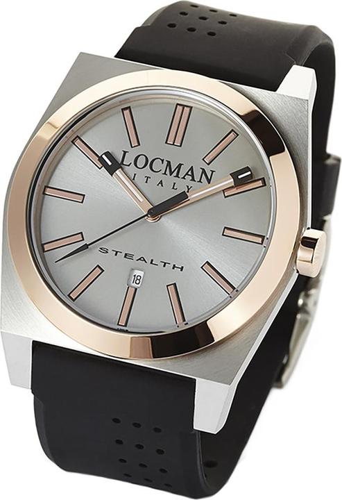 Produktbild Locman Italy Herrenuhr Stealth Ref. 0201 (Analoguhr, 42 mm)