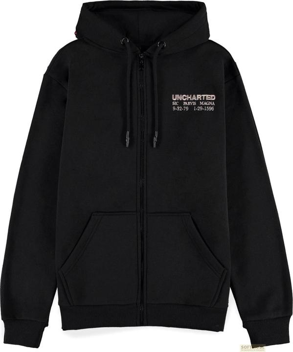 Produktbild Difuzed Uncharted Felpa Cappuccio (S) Man: Zipped Hoodie (S)