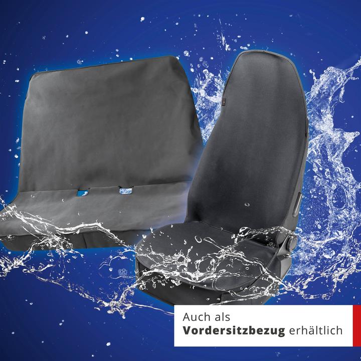 Produktbild Walser PKW Sitzauflage Neopren, Auto-Sitzaufleger für Rücksitzbank, schwarz
