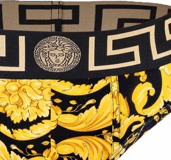 Produktbild Versace Slip Stretch Organic Jersey Barocco Ss92 All Over - New Logo (XL, Einzelpack)