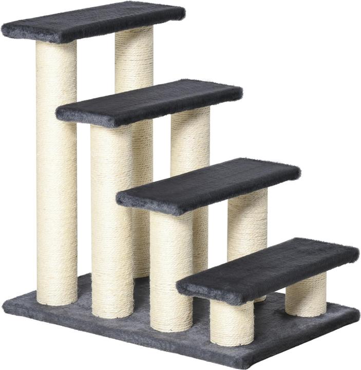 Immagine prodotto PawHut Scale per gatti (61 cm, Grigio)
