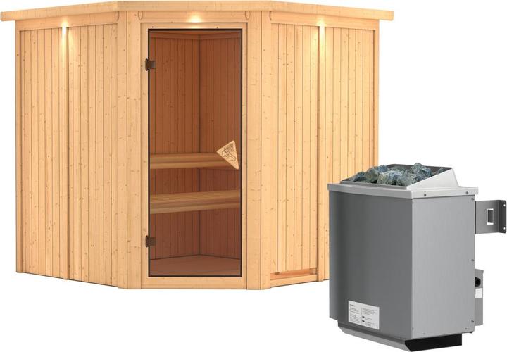 Produktbild Karibu Jarin mit Dachkranz (9 KW interne Steuerung)