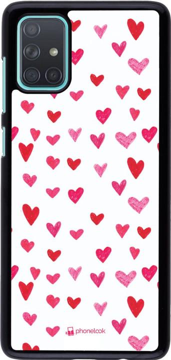 Produktbild PhoneLook Hülle Valentine 2022 Many pink hearts (Samsung Galaxy A71)